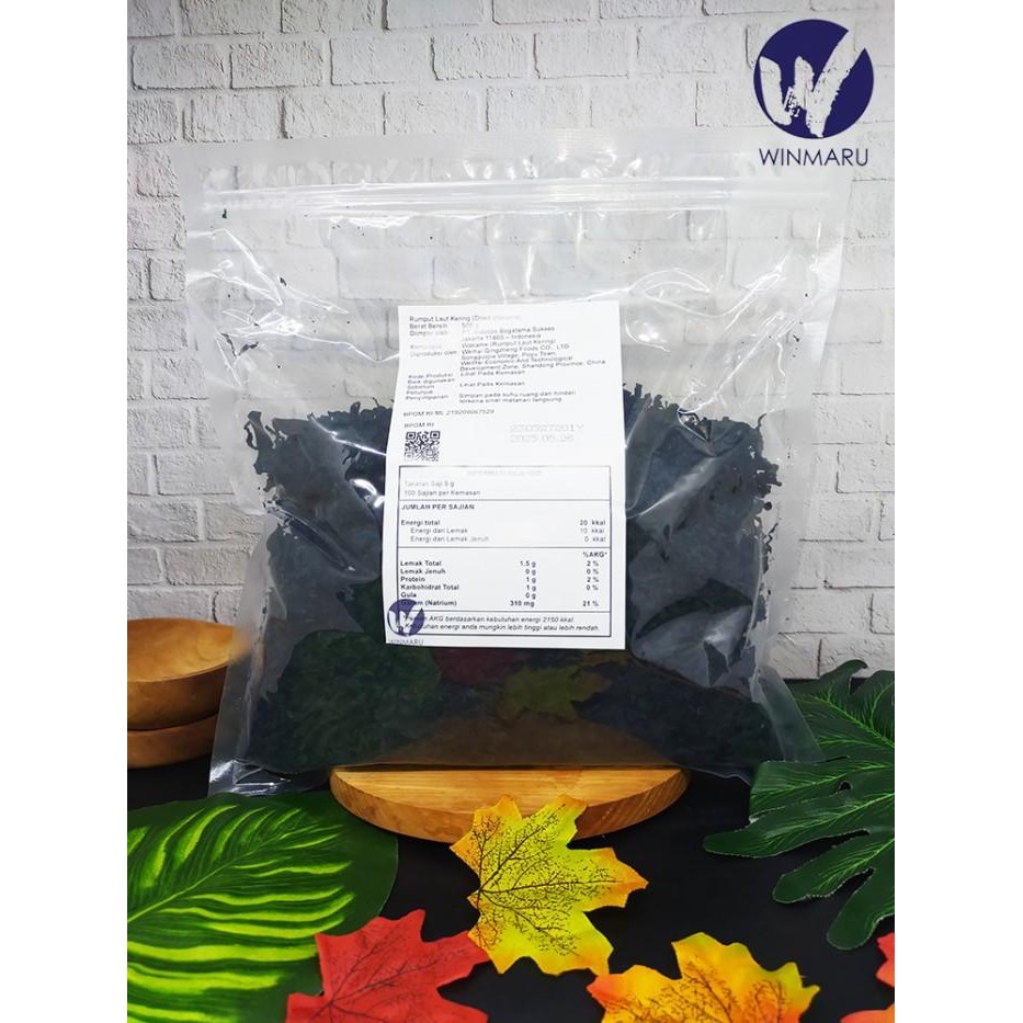 

Dried Wakame 500gr - 500 gr