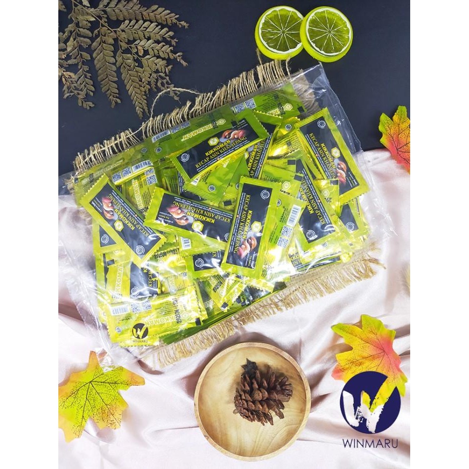 

Kikkoman Kecap Jepang - Soy Sauce Sachet 5ml isi 100 pcs