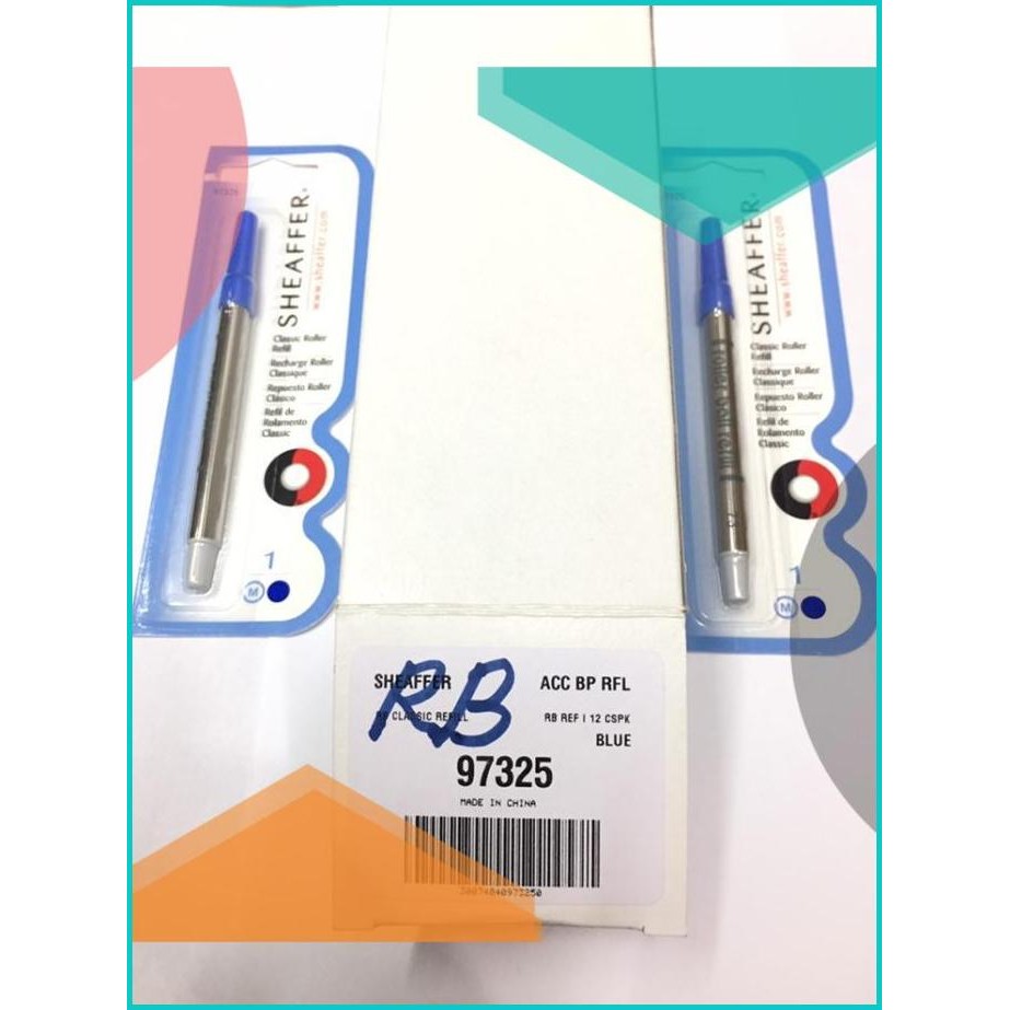 

Refill Pen Sheafer Roller Ball Biru 140BZ4 sparepart