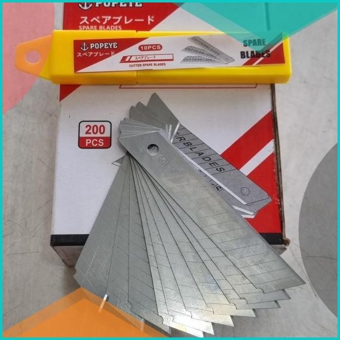 

isi cutter besar 10 pcs popeye 140BZ4 limited stock