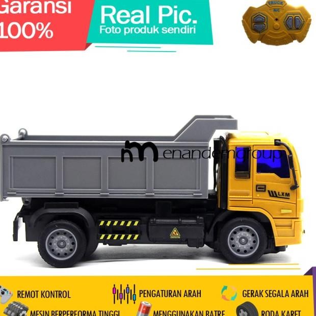 Mainan Mobil Remot Kontrol Rc Dump Truk Max