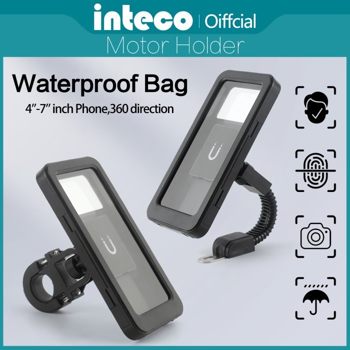 Holder Hp Motor Waterproof Spion Universal sepeda Stang Bracket