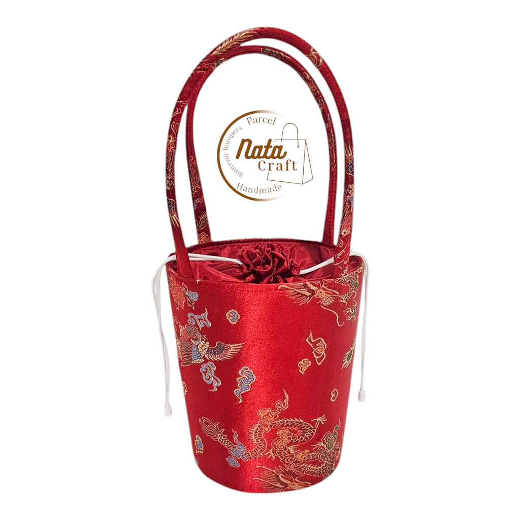 

RB Nata Craft-Tas Parcel Serut Cheongsam CNY Tas Hampers Imlek