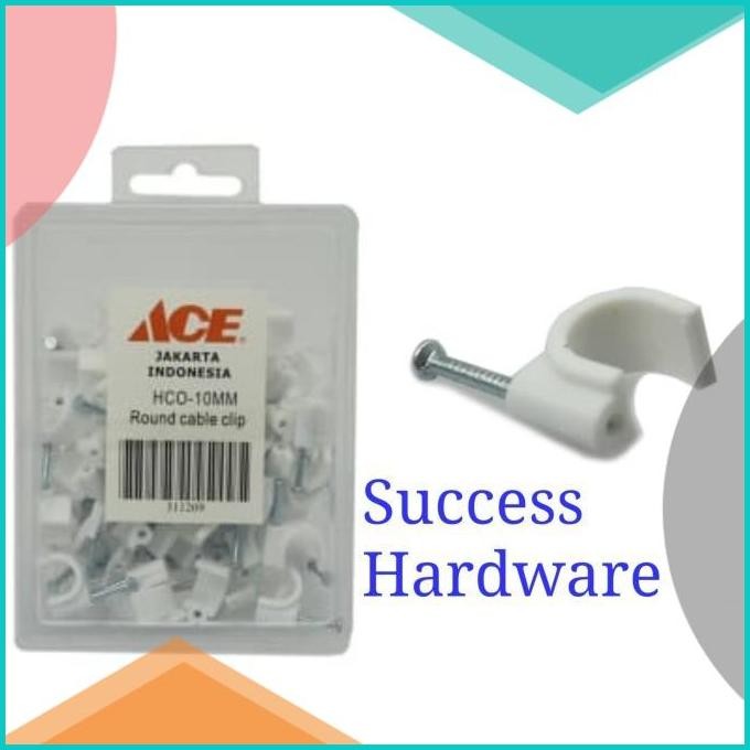 

KRIS KLEM KABEL 10 MM CABLE CLIPS 10MM 140BZ4 perkakas