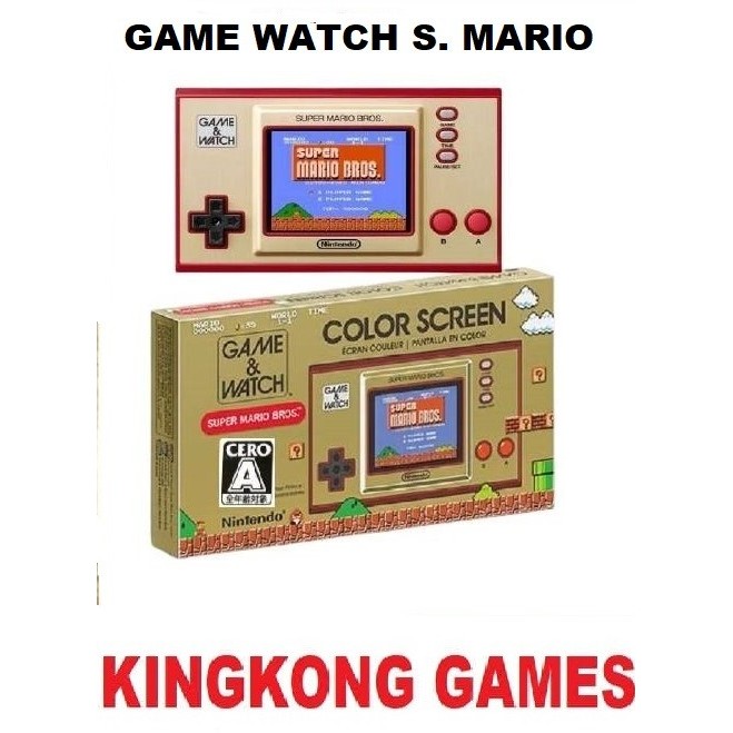 Game & Watch New Super Mario Bros Nintendo - Game Watch