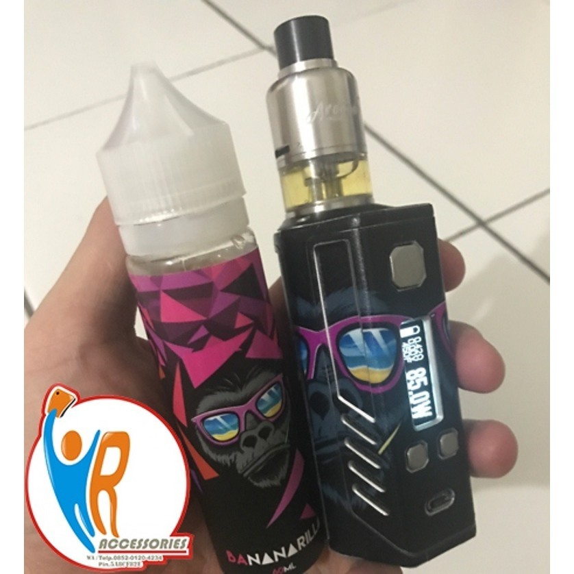 *2Piece* Mod Vapor Triade Dna 200w Garskin Stiker Casing Custom Bebas Dan Bayar Ditempat
