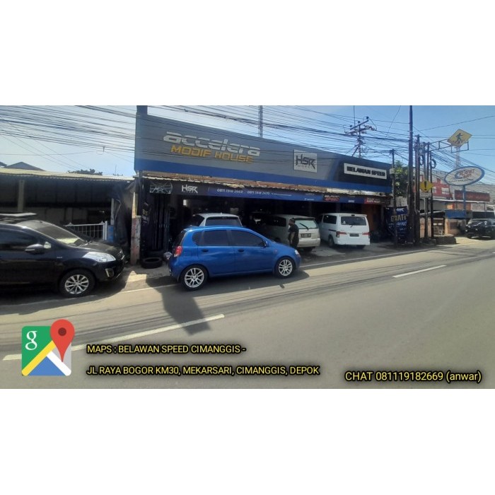 PAKET VELG RACING+BAN MOBIL RING 16 BRIO SOLUNA JAZZ HSR HIROSHIMA R16