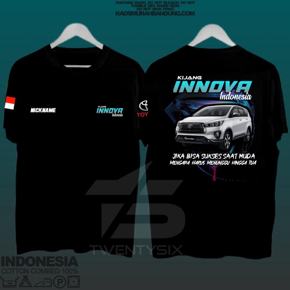 Promo Kaos Custom Kijang Innova Club