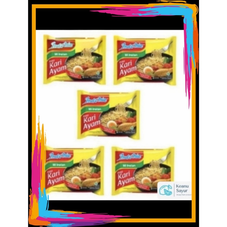 

indomie rasa kari ayam 5 pcs