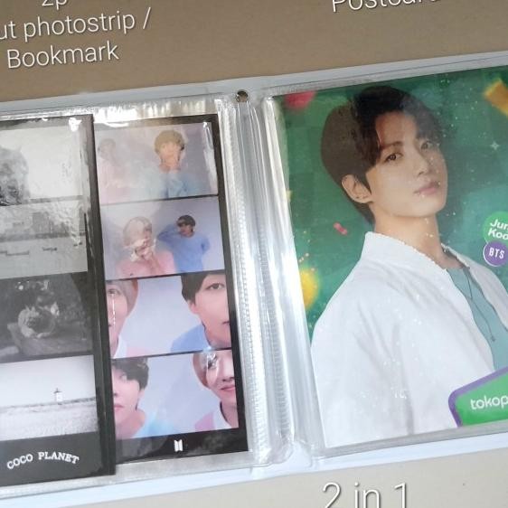 

2 In 1 Collect Book / 4 Cut Photostrip Bookmark Postcard Kolbuk