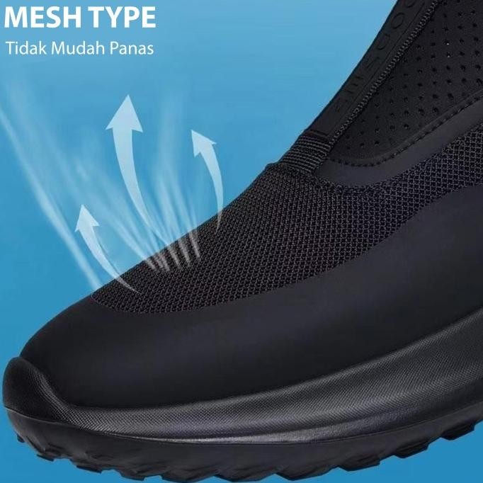 Sneakers Pria Sepatu Pria Casual Full Black Import Sepatu Sports & Casual Shoes | SNP033 MRS02