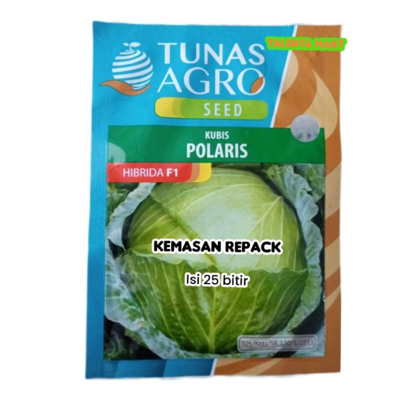 25 BUTIR REPACK BENIH KUBIS POLARIS EXP 2025