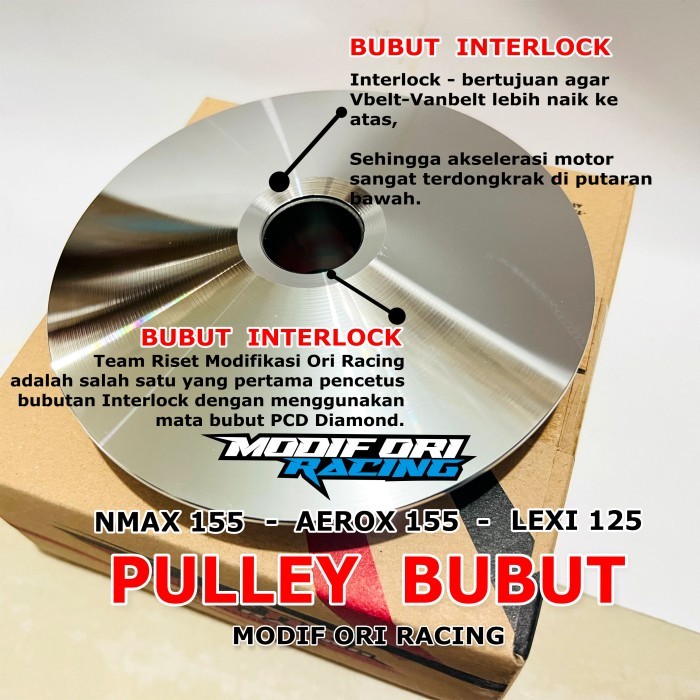 READY PULLEY RUMAH ROLLER NMAX PNP PCX 150 RUMAH ROLER NMAX 127 MM BUBUT