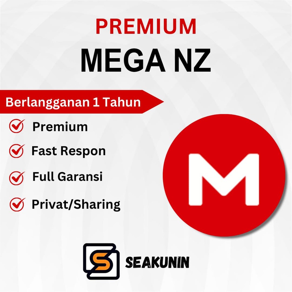 Akun Mega Nz Premium 1 Tahun Garansi Full