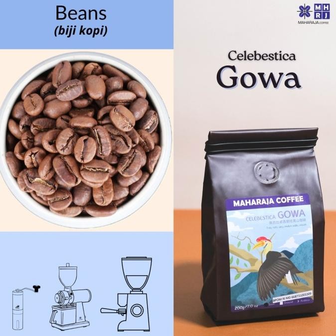 

Kopi Arabika Celebestica Gowa Arabika 1Kg Econo Pack Maharaja