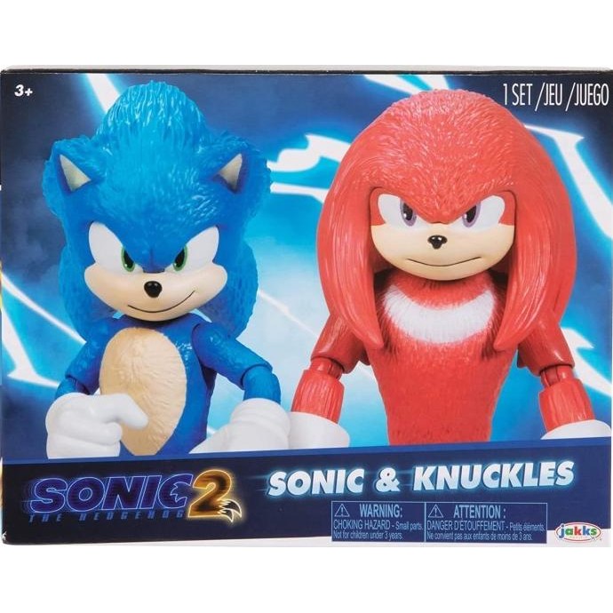 SONIC THE HEDGEHOG SONIC 4" 2 PACK - MODERN SONIC & MODERN METAL SONIC 2410T