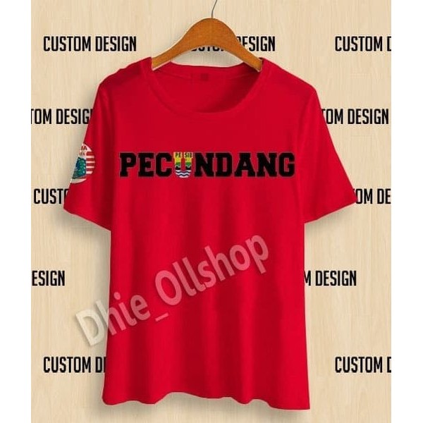 Kaos Tshirt Baju Combed 30S Distro Persib Pecundang Persija Viking Jak *