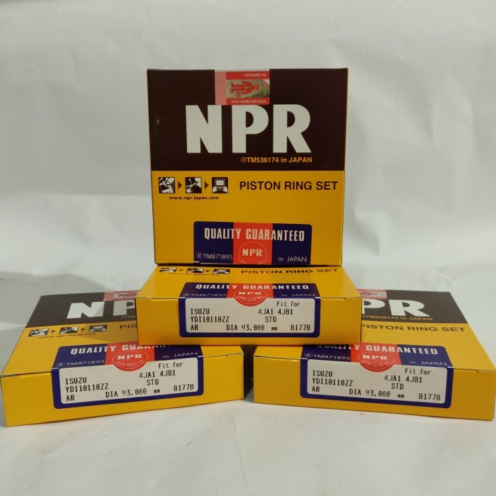 PROMO Ring Piston Isuzu Panther 2.5 NPR Japan (asli)