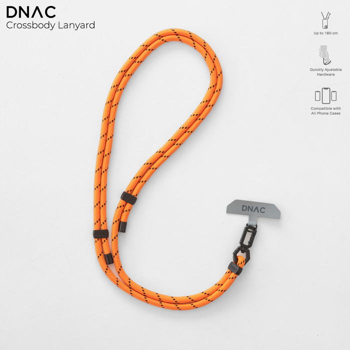 

BISA GRAB! DNAC Crossbody Lanyard - ORANGE