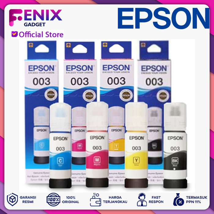 Tinta Printer Epson Tinta Epson 003 Original