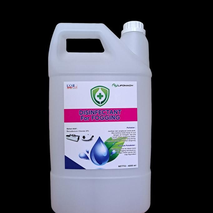Cairan Disinfectant Fogging / Cairan Fogging Disinfectant 4Lt