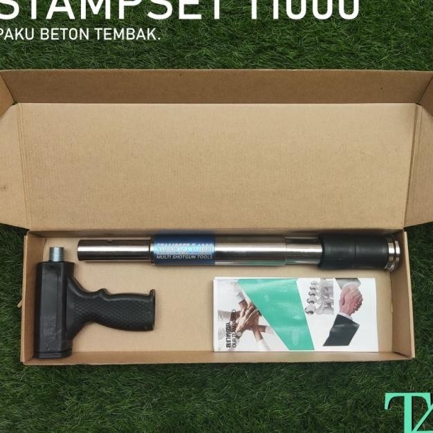 Ramset Mesin Paku Mesiu Stamset T1000 Bonus Paku 20Pcs