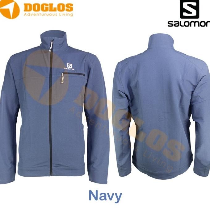 Jaket Softshell Salomon Men Outdoor Non Waterproof Kode 1263