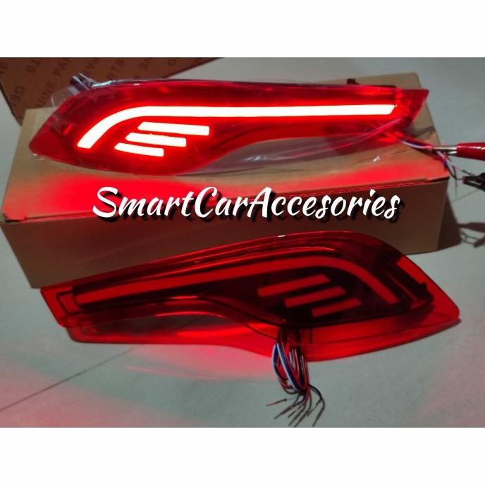 BEBAS ONGKIR - Lampu Reflektor Bemper Bumper Belakang LED CRV CR-V Turbo 2017 UP