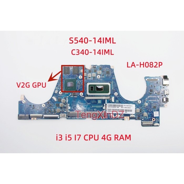 LENOVO S540-14IML/C340-14IML LAPTOP MAINBOARD-LA-H082P MESIN MOBO