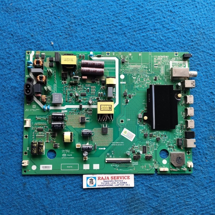 MB TV COOCAA 50UB5100 MAINBOARD BOARD MOTHERBOARD MESIN MODUL MOBO