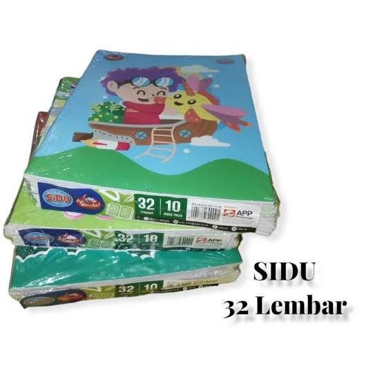 

we-53 Buku Tulis SIDU 32 lembar / 1pack ( 10pcs ) Buku Tulis SIDU 32lembar Viral