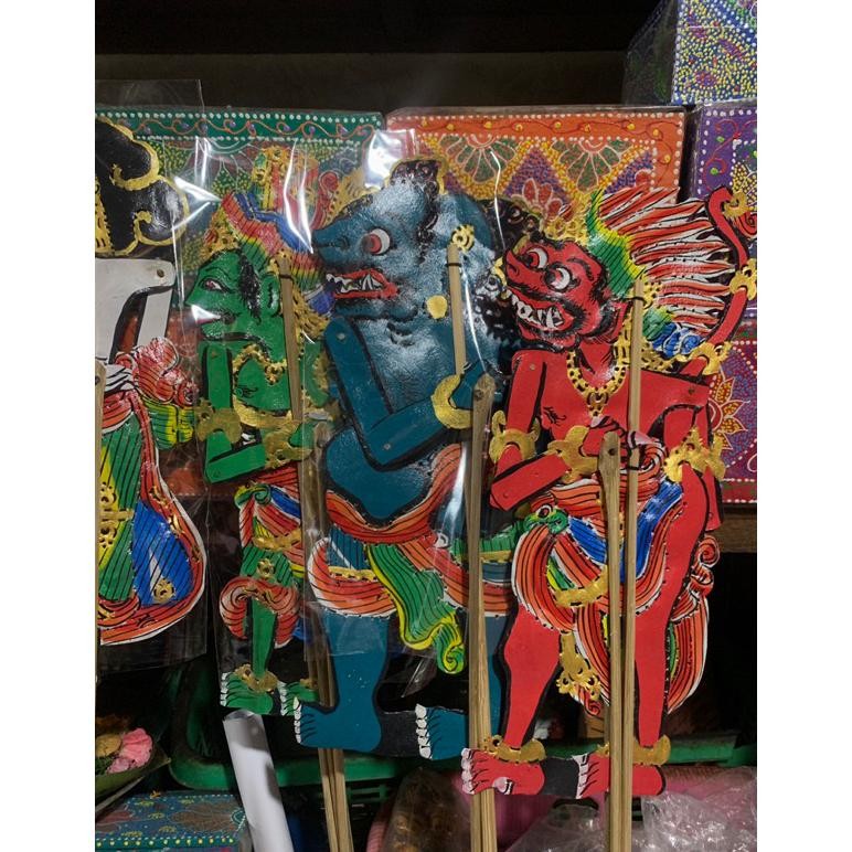 GF21 GAURI GAGAPAN BALI-WAYANG KULIT ASLI KULIT SAPI Original