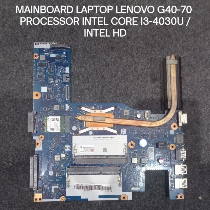 MAINBOARD LAPTOP LENOVO G40-70 G40 70 MOBO MESIN MOTHERBOARD NORMAL