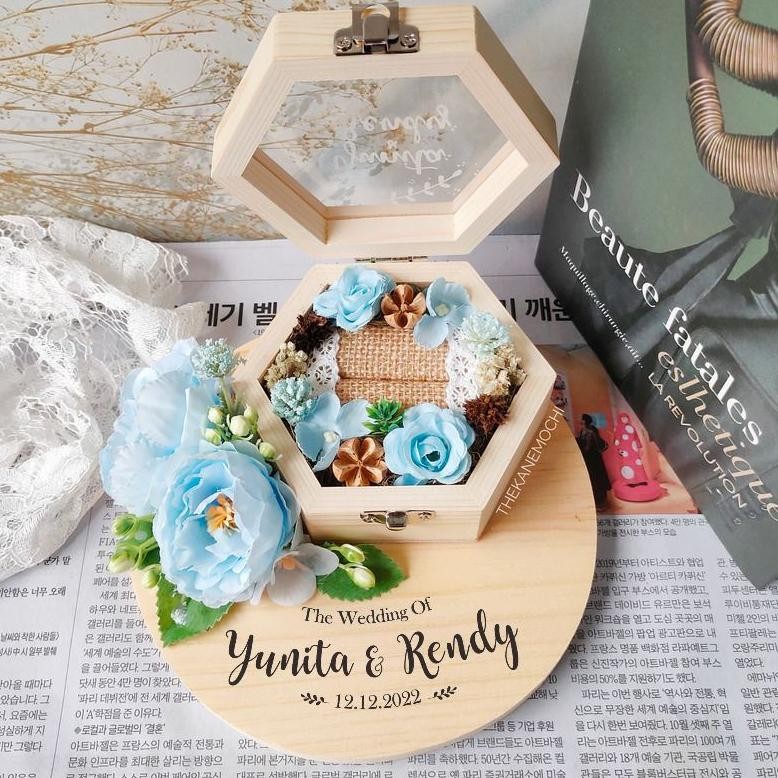 

GB29 Ringbox Wedding Engagement Kotak Cincin Nikah Termurah