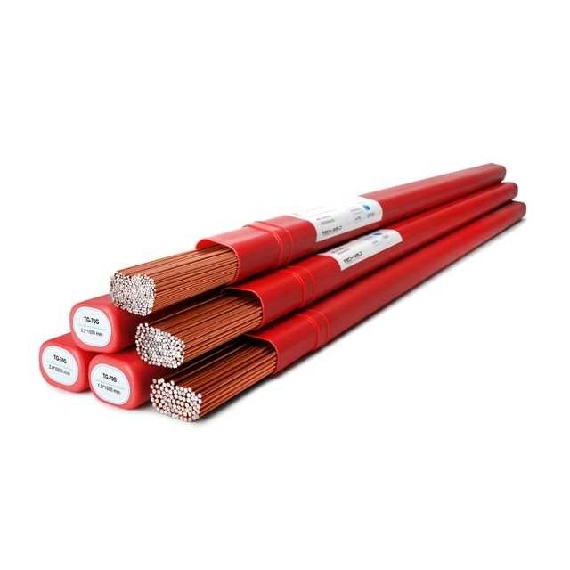 Techweld Kawat Las Tig Rod Carbon Steel Er70S-G 1.6 X 1000 Mm / Tg-70G