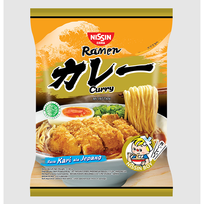 

Mie Nissin Ramen Curry Kari Jepang Original