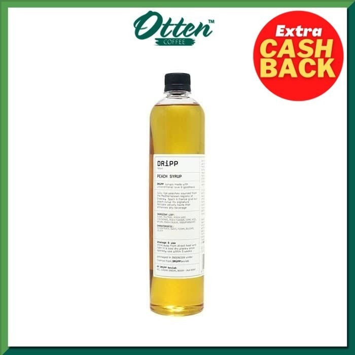 

DRiPP - Syrup Peach 760ml - Sirup numan Rasa Persik