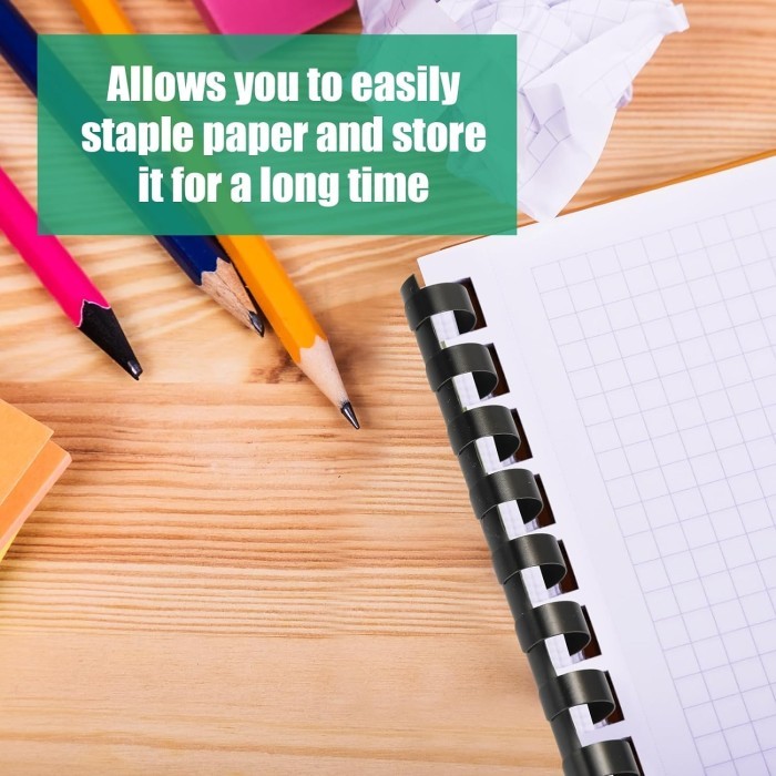 

Mesin Jilid Spiral Plastik A4 / Mesin Binding Milan 3:1 Origin Terbaik