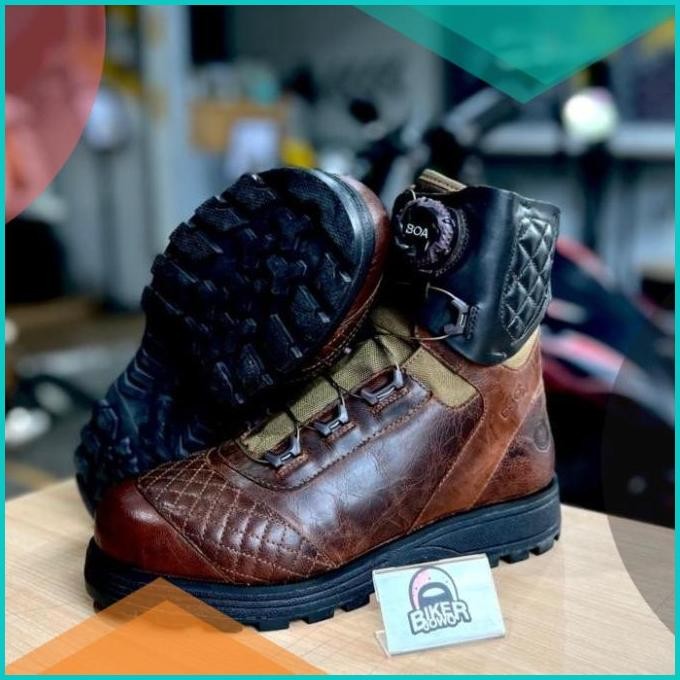 Second - Sepatu Touring Parabellum Bristol Brown Tactical Size 41 140