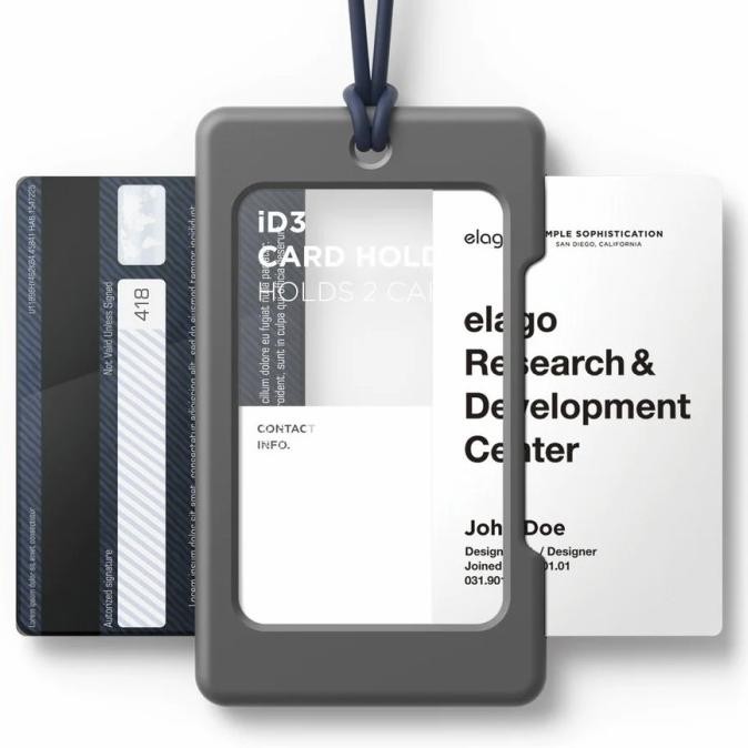 

ID Card Holder Nametag Landyard Strap