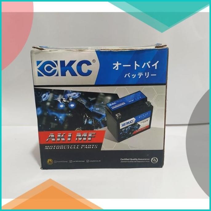 Aki Motor Satria FU 150 KTZ7S-BP Merk Kc 140BZ4 last stok
