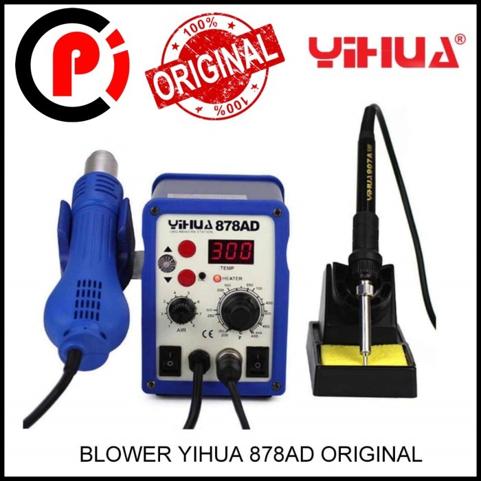 newstok YIHUA 878AD Blower Soldering Heat Gun Solder Station 220V 700W