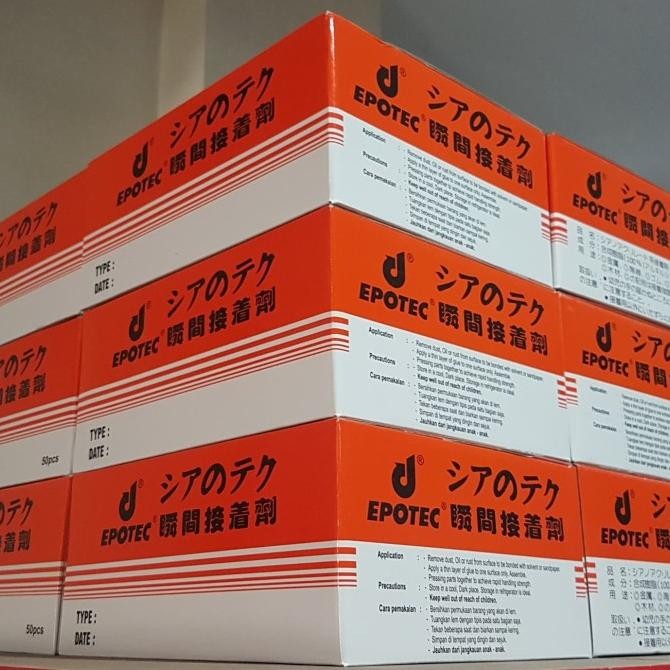 

Lem Epotec d j / Lem Korea Lem Besi Cair Tetes G Alteco / 1 DUS 50 PCS