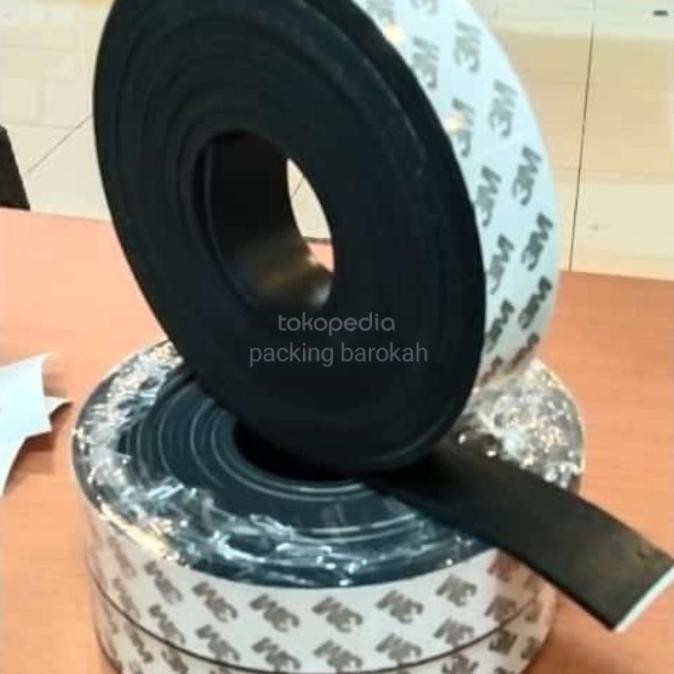 

karet tape/ rubber tape lem perekat 3M .1mm 20mm x 10m