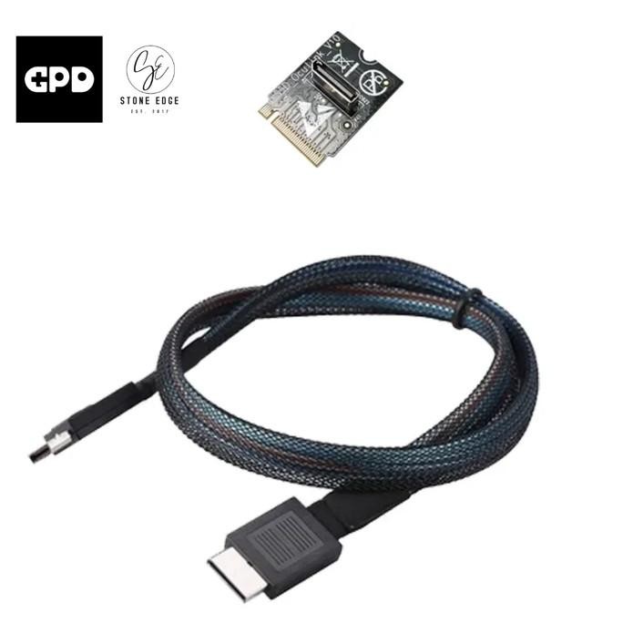 GPD Original Oculink Cable SFF 8611 M2 Card GPD G1 Thunderbolt 4 USB C