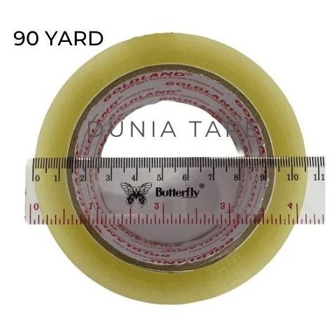 

(GOJEK GRAB) OPP lakban bening coklat 2 inch 90 yard (45 mm x 90 yard)