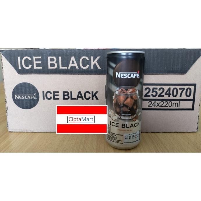

Nescafe Ala Cafe Ice Black Kaleng 24 X 220 Ml