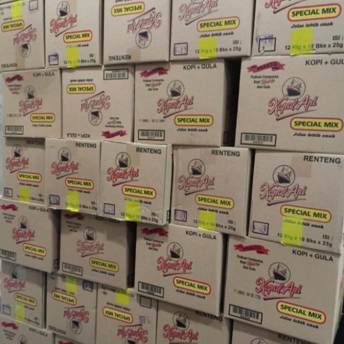 

Kopi Kapal Api Spesial Mix 1 Dus (12 @10 Bks)