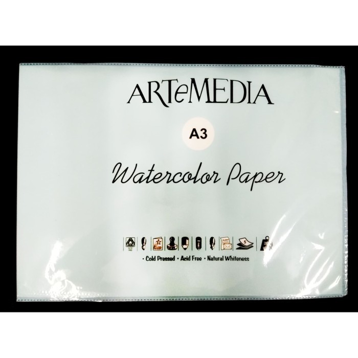 

Beli - Artemedia Watercolor Paper A3 Kertas Gambar Lukis Cat Air Watercolour