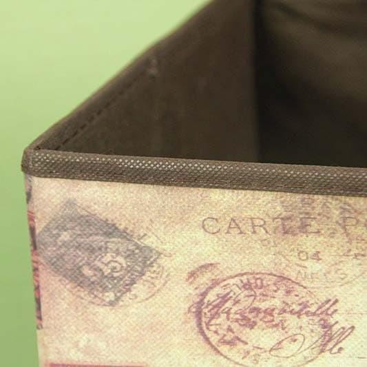 Bangku Kotak Penyimpanan Barang Model Vintage - 30X30X30Cm